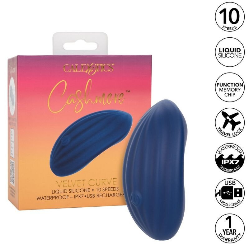 CALEXOTICS - AZUL CURVO DE TERCIOPELO DE CACHEMIRA