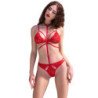CHILIROSE - CR 4633 CONJUNTO DE DOS PIEZAS ROJO L/XL