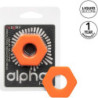 CALEXOTICS - ALPHA PROLONG SEXAGON RING NARANJA