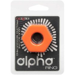 CALIFORNIA EXOTICS - ALPHA ANILLO PROLONG SEXGONO NARANJA