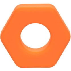CALEXOTICS - ALPHA PROLONG SEXAGON RING NARANJA