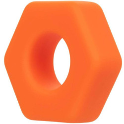 CALEXOTICS - ALPHA PROLONG SEXAGON RING NARANJA