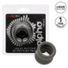 CALEXOTICS - ANILLO DE ESTIRAMIENTO DE ESCROTO ALPHA NEGRO