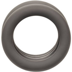 CALEXOTICS - ANILLO DE ESTIRAMIENTO DE ESCROTO ALPHA NEGRO