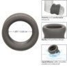 CALEXOTICS - ANILLO DE ESTIRAMIENTO DE ESCROTO ALPHA NEGRO