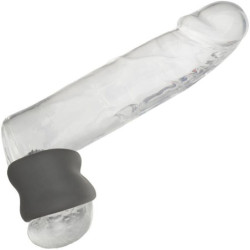 CALEXOTICS - ANILLO DE ESTIRAMIENTO DE ESCROTO ALPHA NEGRO