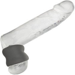 CALEXOTICS - ANILLO DE ESTIRAMIENTO DE ESCROTO ALPHA NEGRO