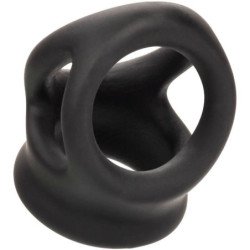 CALEXOTICS - ANILLO DE DOBLE JAULA ALPHA NEGRO