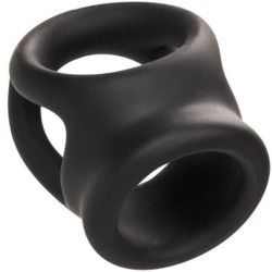CALEXOTICS - ANILLO DE DOBLE JAULA ALPHA NEGRO