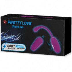 AMOR PRECIOSO - HUEVO VIBRATORIO Y ELECTROSHOCK DIVERTIDOS