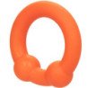 CALEXOTICS - ARO DE DOBLE BOLA ALPHA NARANJA