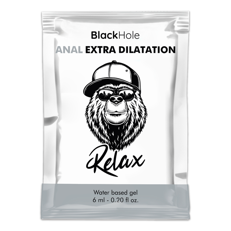BLACK HOLE - GEL A BASE DE AGUA DE DILATACIÓN EXTRA 6 ML DOSIS ÚNICA
