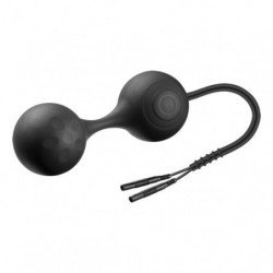 ELECTRASTIM - EJERCICIO DE KEGEL DE SILICONA NEGRA LULA