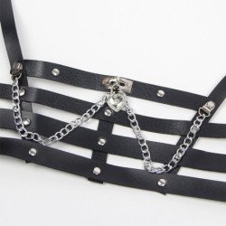 SUBBLIME - CORSET CON DETALLE DE CADENA TALLA ÚNICA