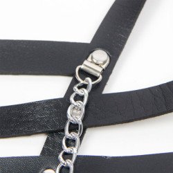 SUBBLIME - CORSET CON DETALLE DE CADENA TALLA ÚNICA