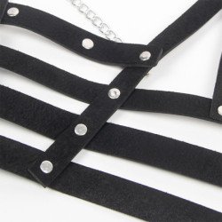 SUBBLIME - CORSET CON DETALLE DE CADENA TALLA ÚNICA