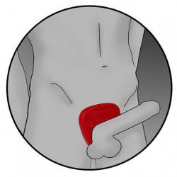 ELECTRASTIM - PROTECTOR DE PENE DE SILICONA FUSION VIPER