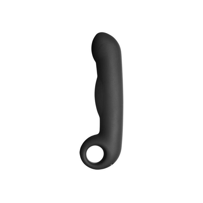 ELECTRASTIM - DILDO DE SILICONA NEGRO OVID