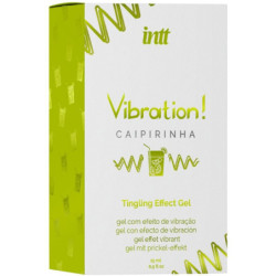 INTT - POTENTE GEL VIBRADOR LÍQUIDO CAIPIRINHA ESTIMULANTE ÍNTIMO 15 ML