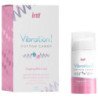 INTT - Potente ESTIMULANTE ÍNTIMO EN GEL VIBRADOR LÍQUIDO CON SABOR A ALGODÓN DE AZÚCAR 15 ML