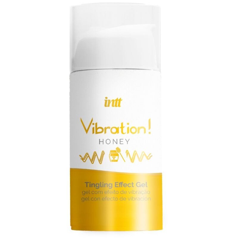 INTT - Potente ESTIMULANTE ÍNTIMO MIEL EN GEL VIBRADOR LÍQUIDO 15 ML