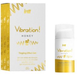 INTT - Potente ESTIMULANTE ÍNTIMO MIEL EN GEL VIBRADOR LÍQUIDO 15 ML