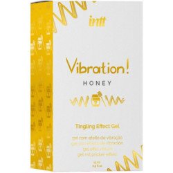 INTT - Potente ESTIMULANTE ÍNTIMO MIEL EN GEL VIBRADOR LÍQUIDO 15 ML