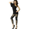 CHILIROSE - CR 3390 LEGGINS NEGRO Y LEOPARDO S/M