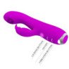 PRETTY LOVE - VIBRADOR RECARGABLE RACHEL CON VENTOSA MORADA