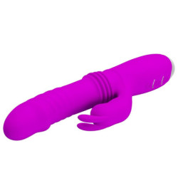 PRETTY LOVE - VIBRADOR RECARGABLE DE CONEJO DOROTHY PURPLE