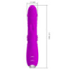 PRETTY LOVE - VIBRADOR RECARGABLE DE CONEJO DOROTHY PURPLE