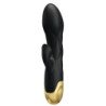 PRETTY LOVE - VIBRADOR DE LUJO RECARGABLE BAÑADO EN ORO NEGRO