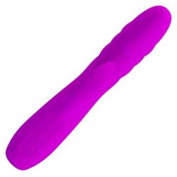 AMOR PRECIOSO - VIBRADOR RECARGABLE CON FORMA DE CONEJO MELANIE PÚRPURA