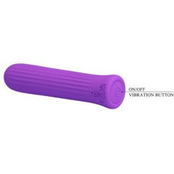 AMOR PRECIOSO - VIBRADOR ESTIMULADOR LILA BLANCA
