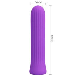 AMOR PRECIOSO - VIBRADOR ESTIMULADOR LILA BLANCA