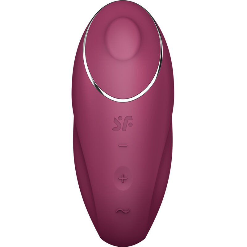 SATISFACTOR - TAP & CLIMAX 1 VIBRADOR DE APOYO ROJO