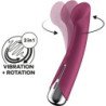 SATISFACTOR - ROTADOR VIBRATORIO G-SPORT 1 ROJO