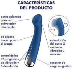 SATISFACTOR - G-SPORT 1 ROTADOR VIBRATORIO AZUL