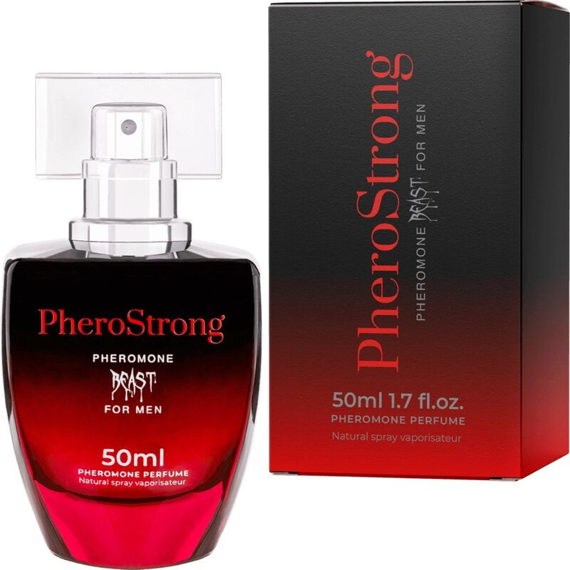 PHEROSTRONG - PERFUME PREROMONE BESTIA PARA HOMBRES 50 ML