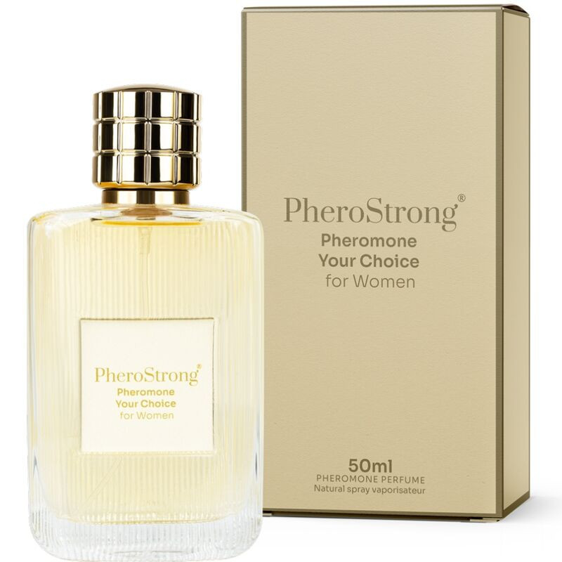 PHEROSTRONG - PERFUME DE FEROMONAS, TU ELECCIÓN PARA MUJERES, 50 ML