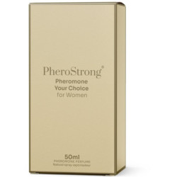 PHEROSTRONG - PERFUME DE FEROMONAS, TU ELECCIÓN PARA MUJERES, 50 ML