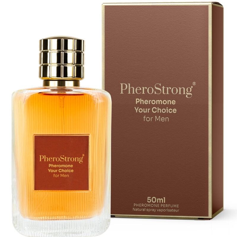 PHEROSTRONG - PERFUME DE FEROMONAS, TU ELECCIÓN PARA HOMBRES, 50 ML