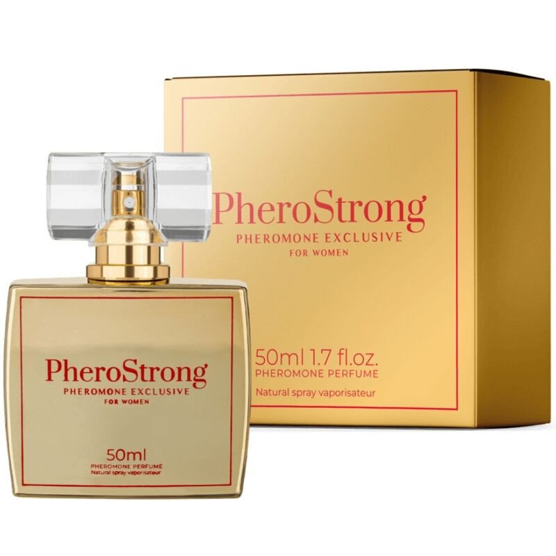 PHEROSTRONG - PERFUME DE FEROMONAS EXCLUSIVO PARA MUJERES 50 ML