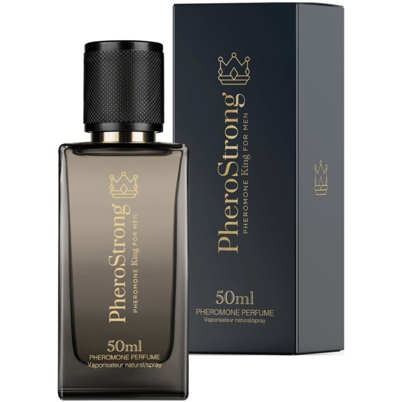 PHEROSTRONG - PERFUME DE FEROMONAS REY PARA HOMBRES 50 ML