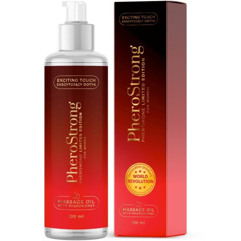 PHEROSTRONG - ACEITE DE MASAJE EDICIÓN LIMITADA PARA MUJERES 100 ML