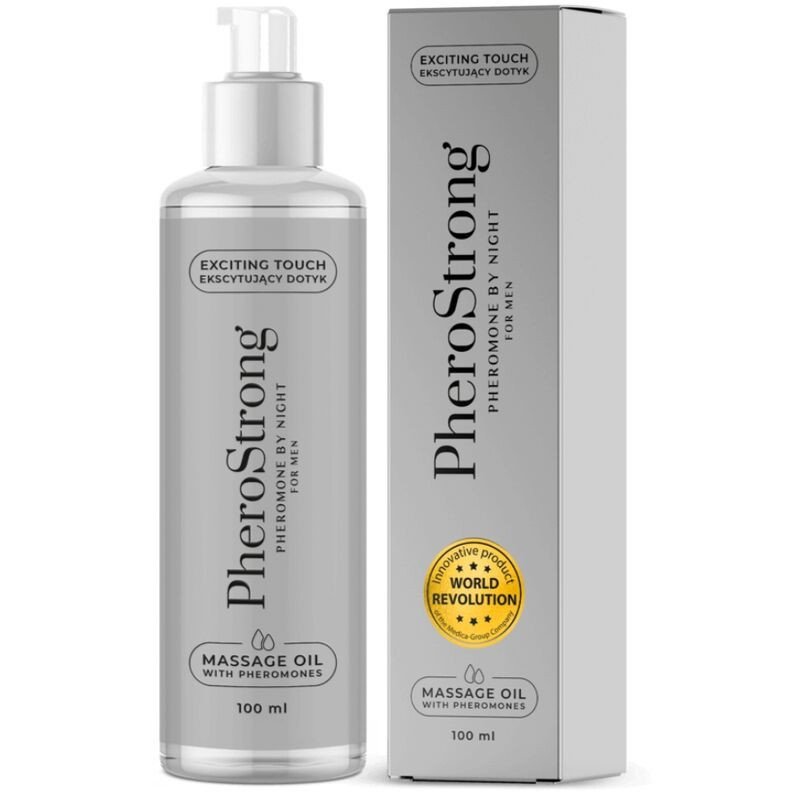 PHEROSTRONG - ACEITE DE MASAJE NOCTURNO PARA HOMBRES 100 ML