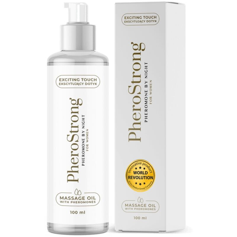 PHEROSTRONG - ACEITE DE MASAJE NOCTURNO PARA MUJERES 100 ML