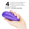 WOMANIZER - ESTIMULADOR CLITORAL STARLET 3 ÍNDIGO