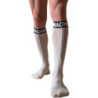 MACHO - CALCETINES FINOS TALLA ÚNICA BLANCOS