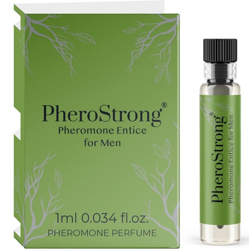 PHEROSTRONG - PERFUME DE FEROMONAS ENTICE PARA HOMBRES 1 ML